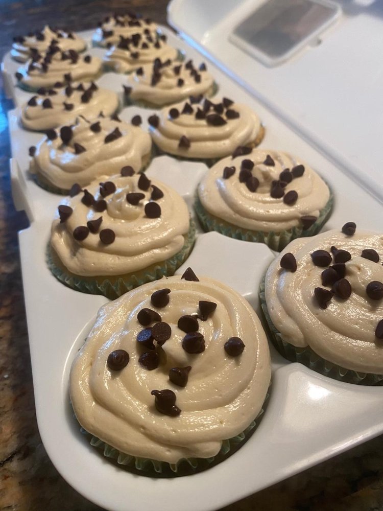 Cookie Dough Cupcakes