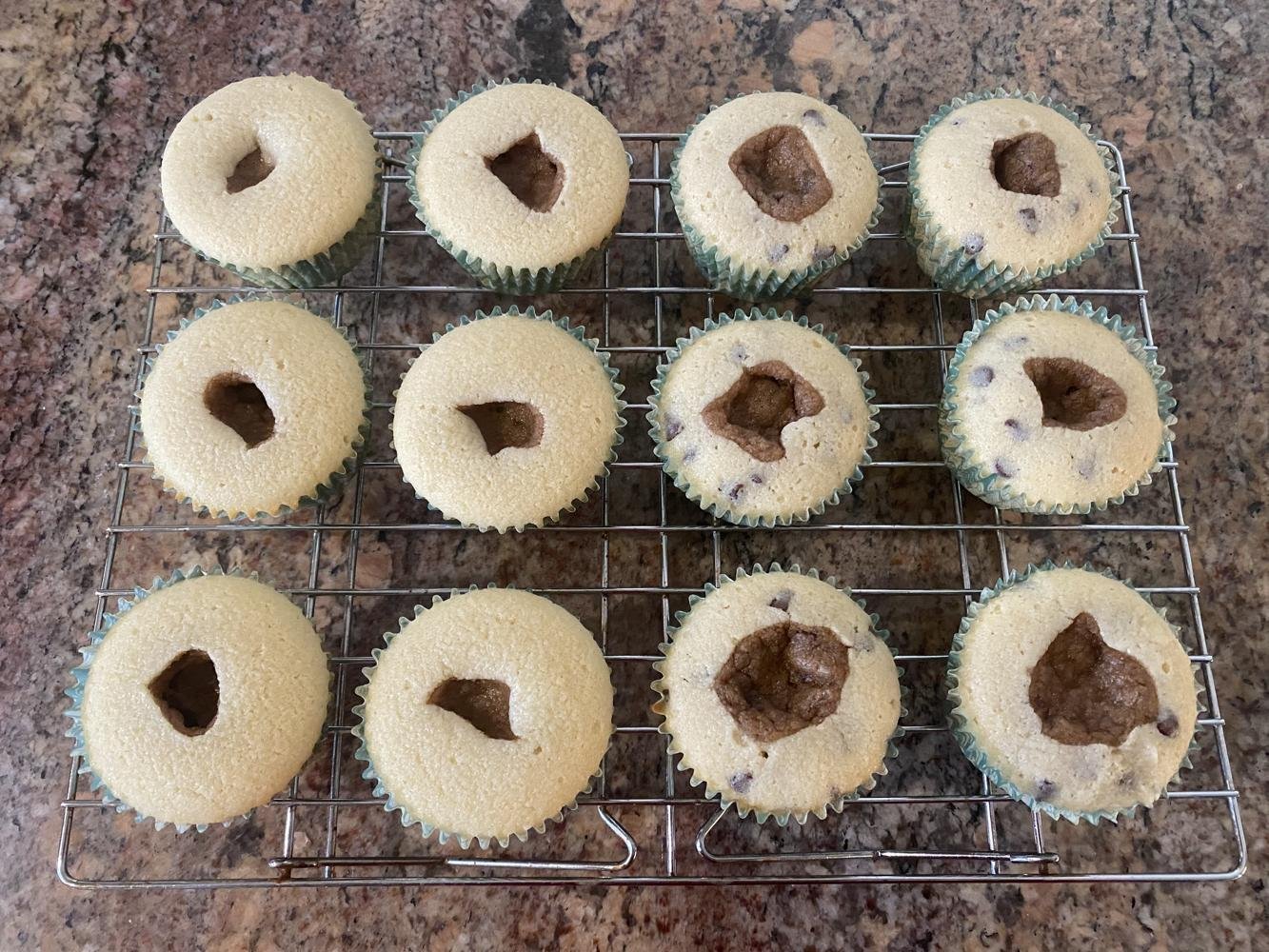 Cookie Dough Cupcakes